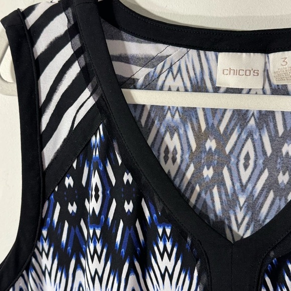 Chico's mixed animal print jersey knit Maxi Dress - Picture 6 of 11